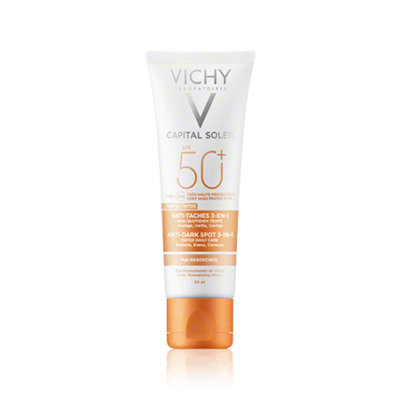 Vichy Capital Soleil Anti-Dark Spot 3-in-1 Tinted Daily Care SPF 50+ (50 ml)