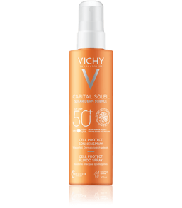 Vichy Capital Soleil Cell Protect Water Fluid Spray SPF 50+ (200 ml)