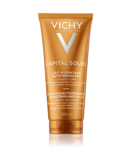Vichy Capital Soleil Moisturizing Self-Tanning Milk - Face and Body (100 ml)
