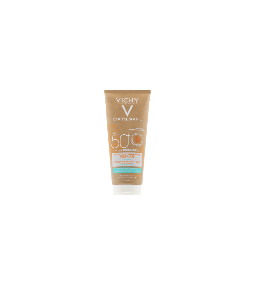 Vichy Capital Soleil Solar Eco-Designed Milk Face & Body SPF 50+ (200 ml)