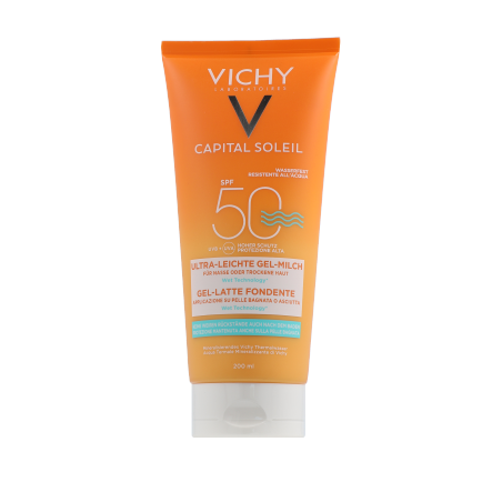 Vichy Capital Soleil Ultra-Melting Milk-Gel for Wet or Dry Skin SPF 50 (200 ml)