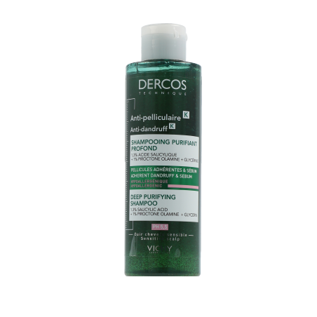 Vichy Dercos Anti-Dandruff Deep Purifying Shampoo (250 ml)