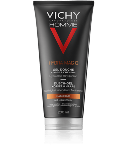 Vichy Homme Hydra Mag C Body & Hair Shower Gel (200 ml)