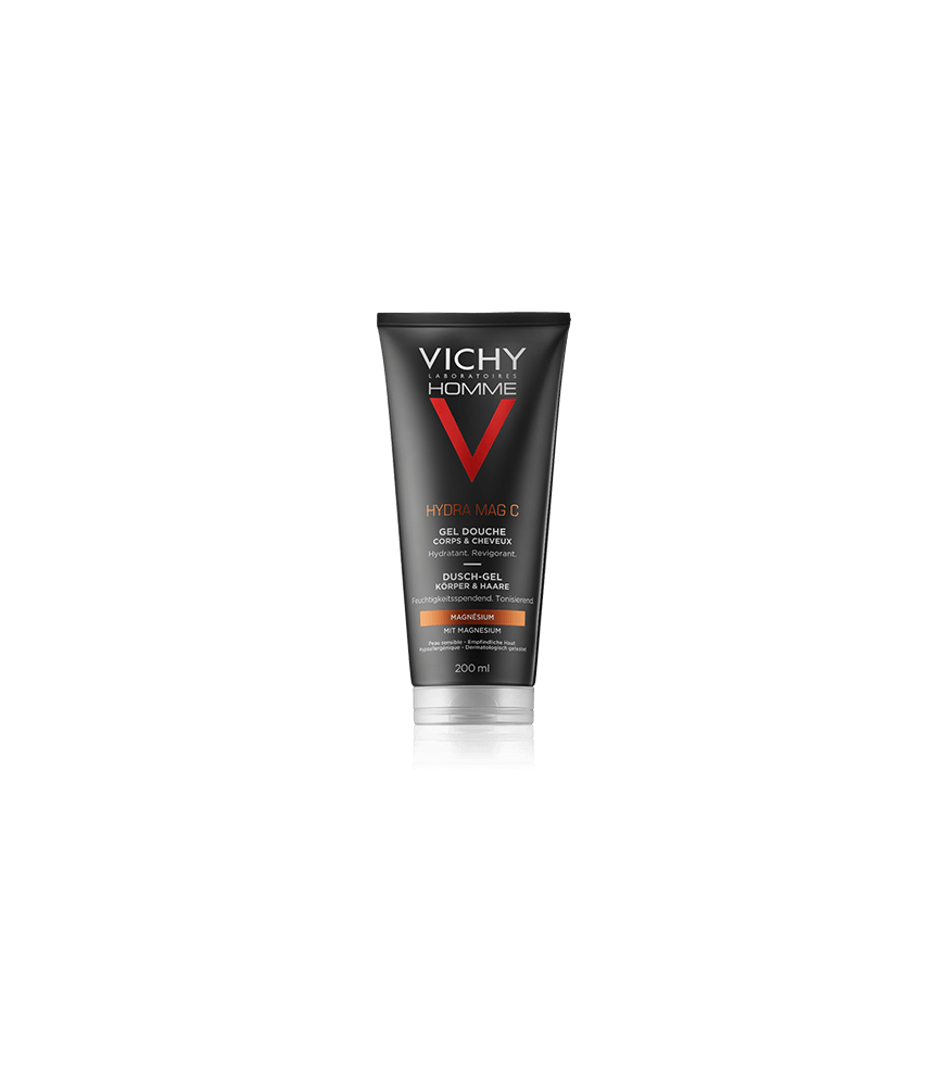 Vichy Homme Hydra Mag C Body & Hair Shower Gel (200 ml)