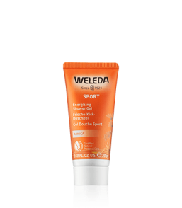 Weleda Arnika Sport Frische-Kick-Duschgel (20 ml)