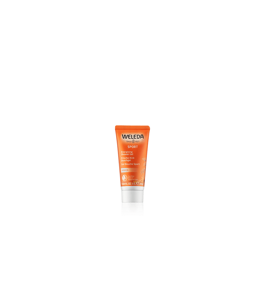 Weleda Arnika Sport Frische-Kick-Duschgel (20 ml)