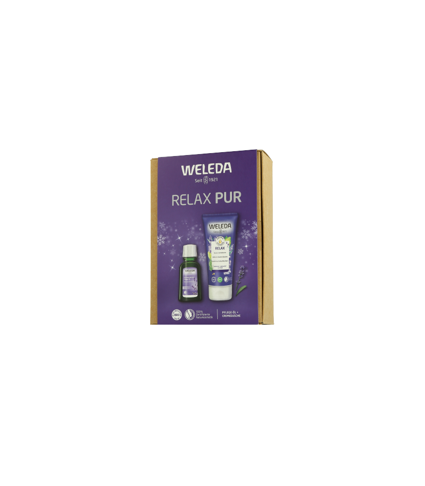Weleda Aroma Shower Set mit Cremedusche & Pflege-Öl