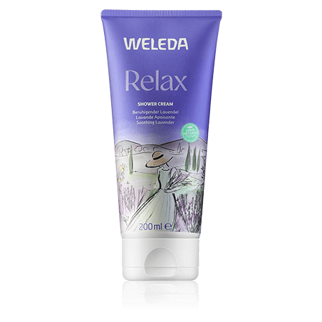 Weleda Aroma Shower Relax Shower Cream Lavendel (200 ml)