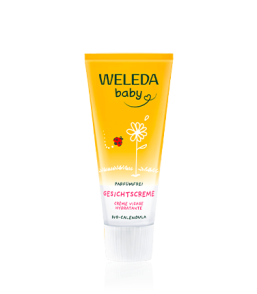 Weleda Baby Calendula Gesichtscreme Parfümfrei (50 ml)