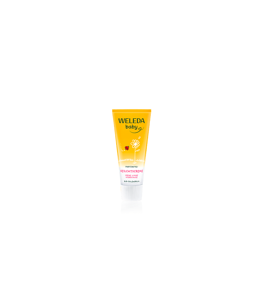 Weleda Baby Calendula Gesichtscreme Parfümfrei (50 ml)