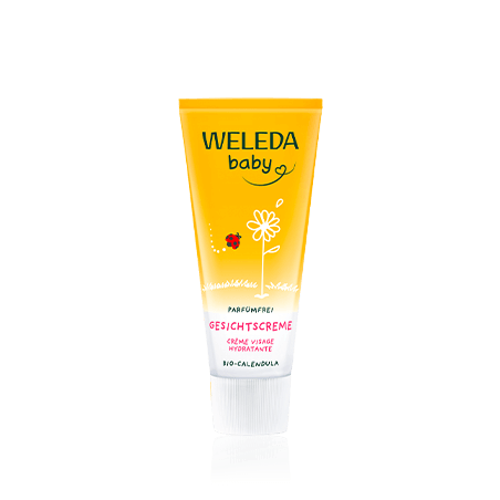 Weleda Baby Calendula Gesichtscreme Parfümfrei (50 ml)