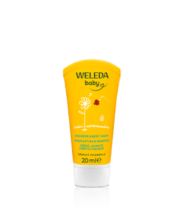 Weleda Baby Calendula Waschlotion & Shampoo (20 ml)