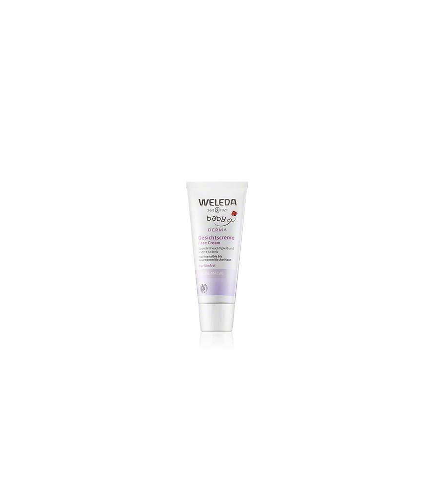 Weleda Baby Derma Weisse Malve Gesichtscreme (50 ml)