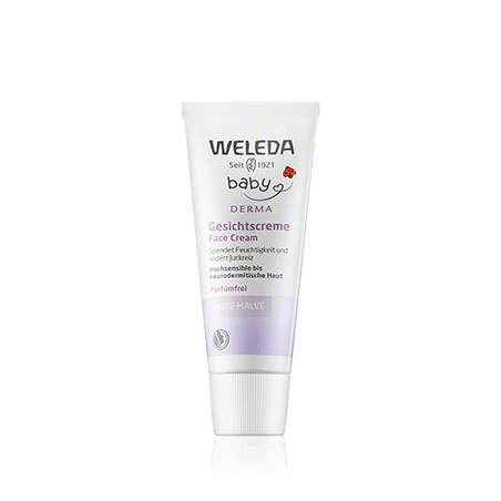 Weleda Baby Derma Weisse Malve Gesichtscreme (50 ml)