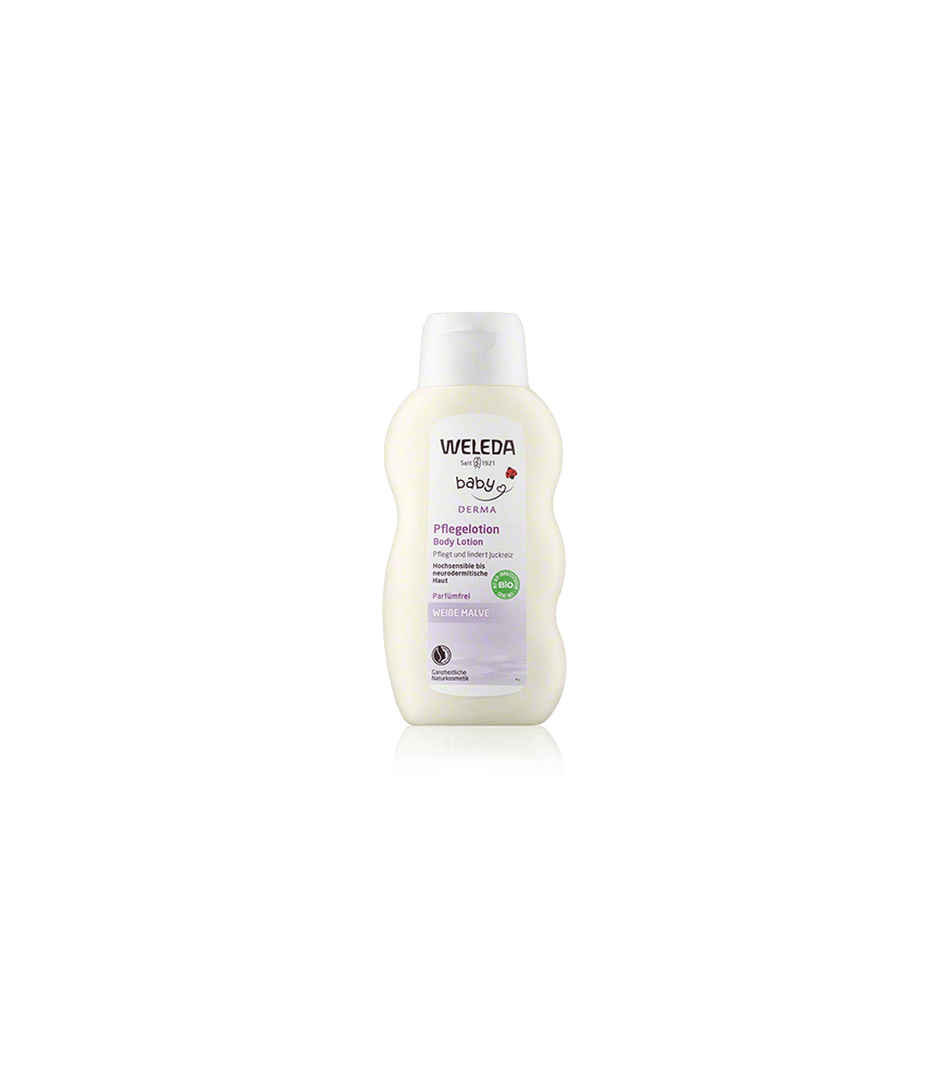 Weleda Baby Derma Weisse Malve Pflegelotion (200 ml)