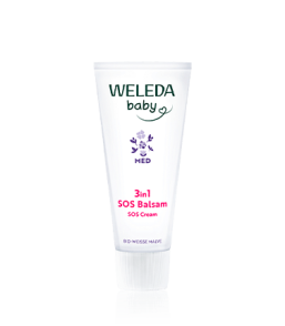 Weleda Baby Med 3in1 Baby Med 3in1 SOS Balsam Weiße Malve (50 ml)