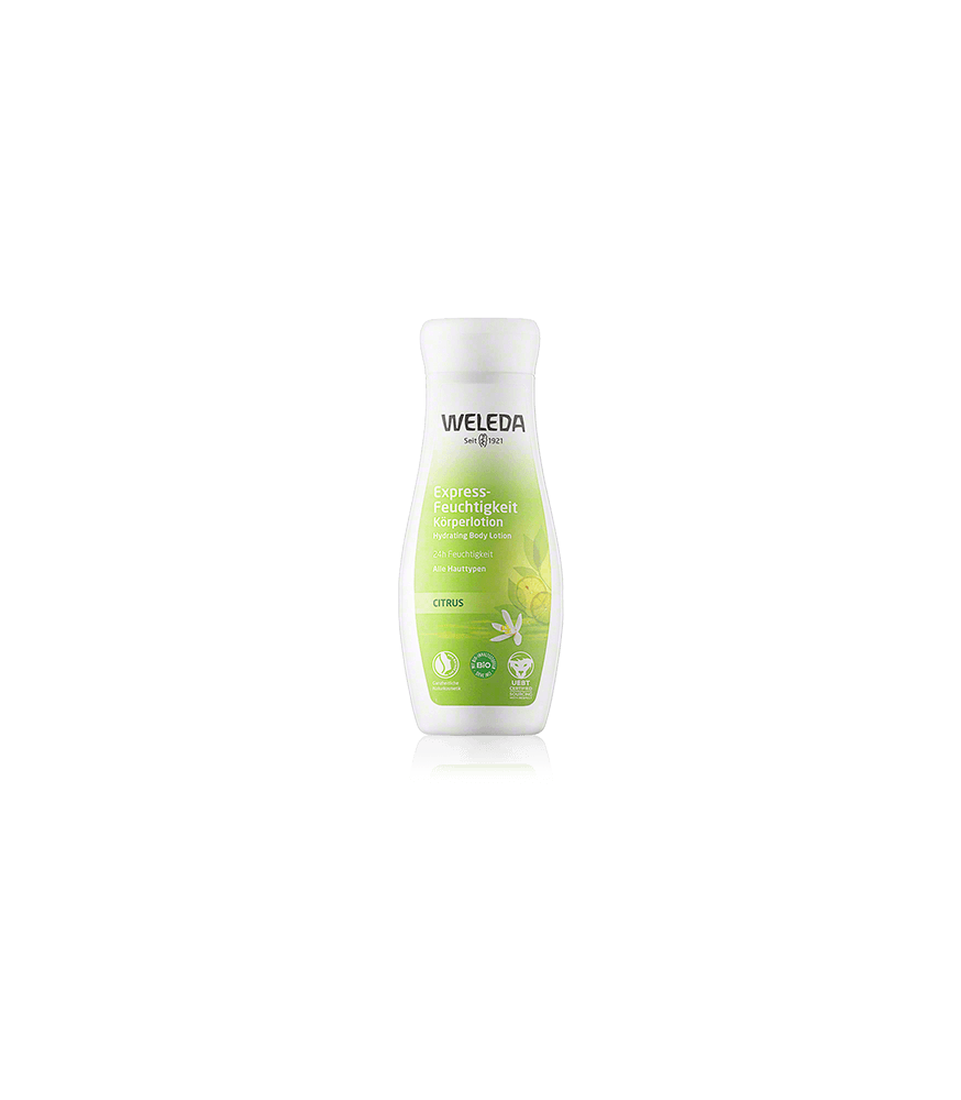 Weleda Citrus Express-Feuchtigkeit Körperlotion (200 ml)