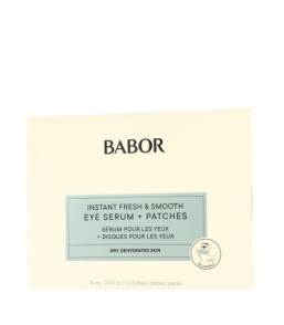Babor Doctor Babor Hydration Instant Fresh & Smooth Eye Serum + Patches (15 ml + 2 Stück)