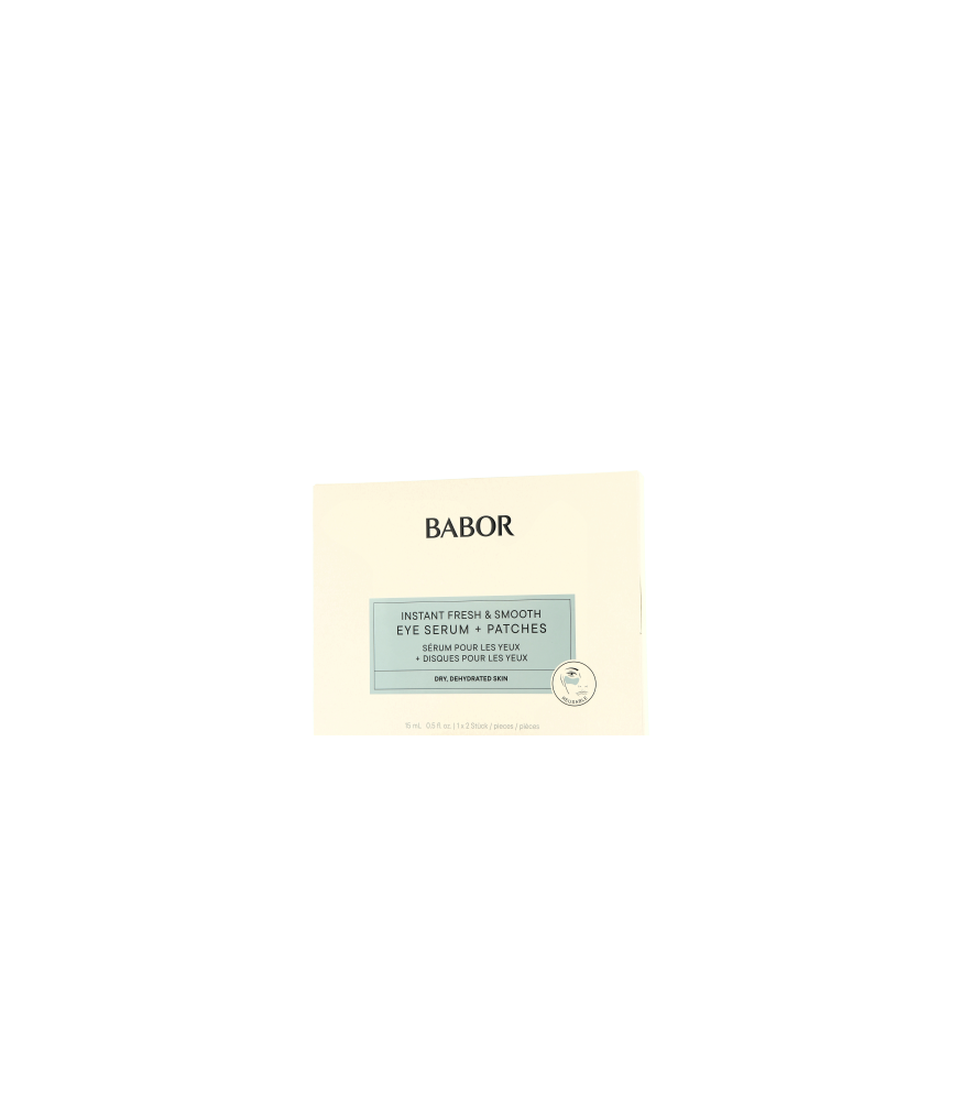 Babor Doctor Babor Hydration Instant Fresh & Smooth Eye Serum + Patches (15 ml + 2 Stück)