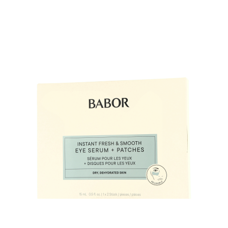 Babor Doctor Babor Hydration Instant Fresh & Smooth Eye Serum + Patches (15 ml + 2 Stück)