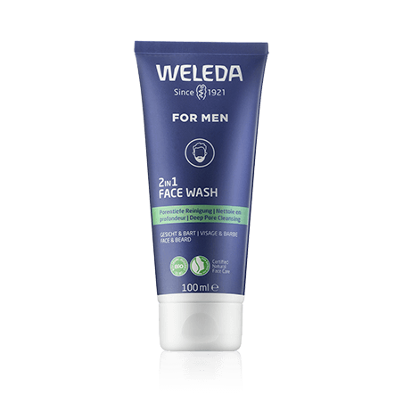 Weleda For Men 2 in 1 Face Wash (100 ml)