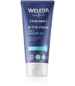 Weleda For Men Active Fresh 3 in 1 Shower Gel (200 ml)