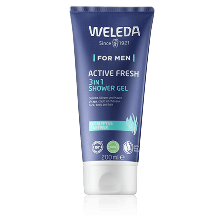 Weleda For Men Active Fresh 3 in 1 Shower Gel (200 ml)