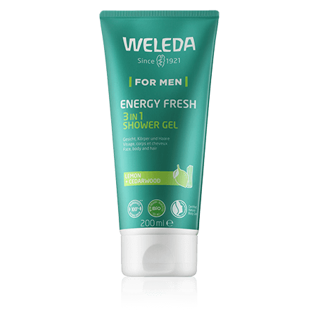 Weleda For Men Energy Fresh 3 in 1 Shower Gel (200 ml)