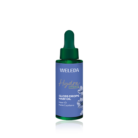 Weleda Haarpflege Hydra Shine Gloss Drops Hair Oil (30 ml)