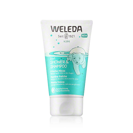 Weleda Kids Shower & Shampoo Frische Minze (150 ml)
