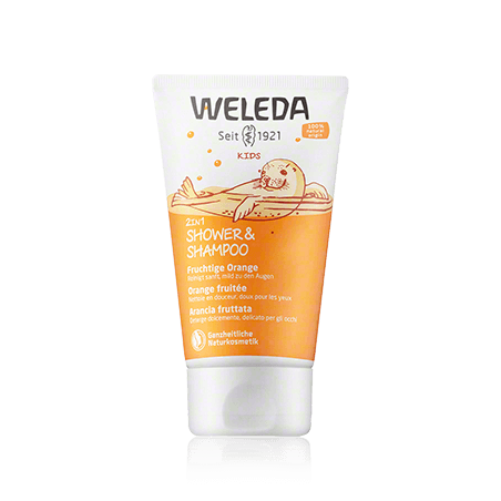 Weleda Kids Shower & Shampoo Fruchtige Orange (150 ml)