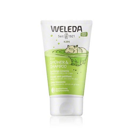 Weleda Kids Shower & Shampoo Spritzige Limette (150 ml)
