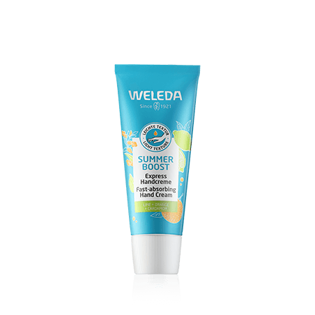 Weleda Körper Summer Boost Express Handcreme (50 ml)