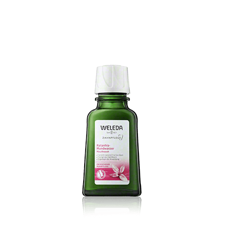 Weleda Mund & Zahn Ratanhia Mundwasser Konzentrat (50 ml)