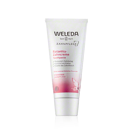 Weleda Mund & Zahn Ratanhia-Zahncreme (75 ml)