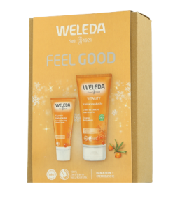 Weleda Sanddorn Set mit Vitalisierungsdusche & Handcreme