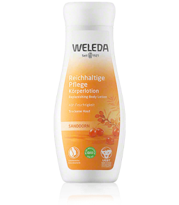 Weleda Sanddorn Reichhaltige Pflege Körperlotion (200 ml)