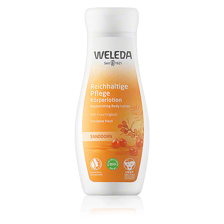 Weleda Sanddorn Reichhaltige Pflege Körperlotion (200 ml)