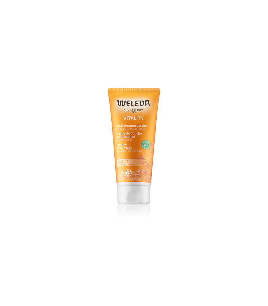 Weleda Sanddorn Vitality – Vitalisierungsdusche (200 ml)