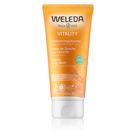 Weleda Sanddorn Vitality – Vitalisierungsdusche (200 ml)