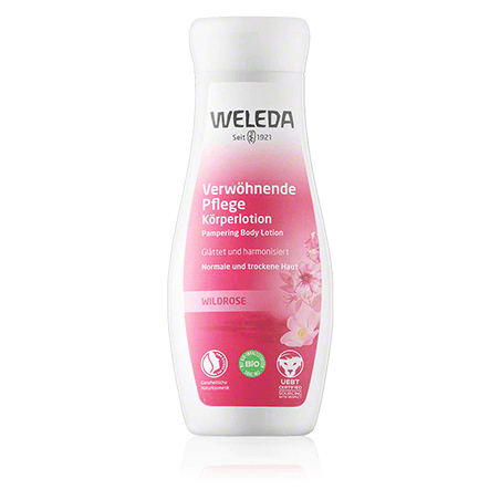 Weleda Wildrose verwöhnende Pflege Körperlotion (200 ml)