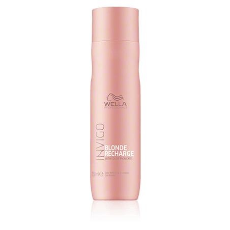 Wella Professionals Invigo Blonde Recharge Cool Blonde Color Refreshing Shampoo (250 ml)