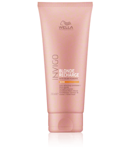 Wella Professionals Invigo Blonde Recharge Warm Blonde Color Refreshing Conditioner (200 ml)