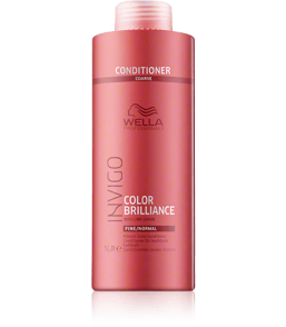 Wella Professionals Invigo Color Brilliance Vibrant Color Conditioner for Coarse Hair (1000 ml)