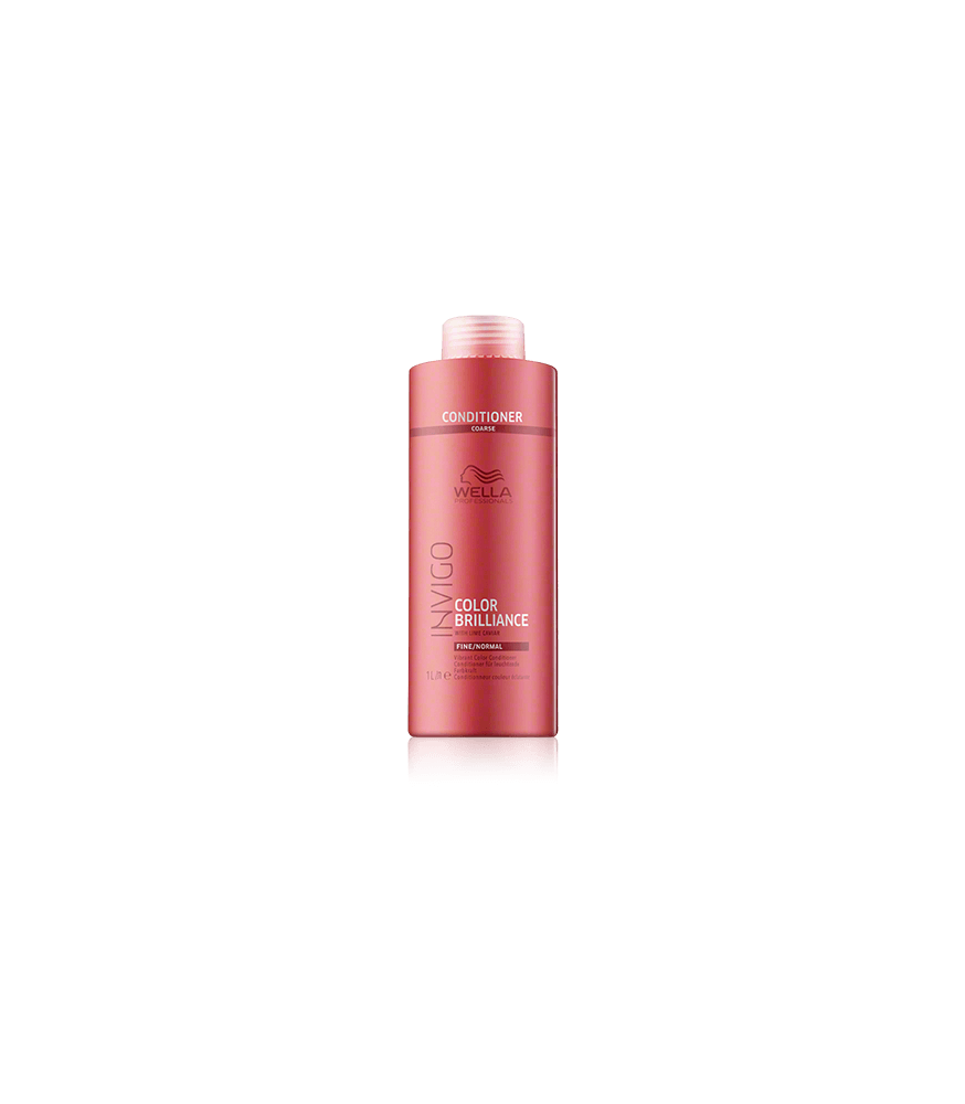 Wella Professionals Invigo Color Brilliance Vibrant Color Conditioner for Coarse Hair (1000 ml)