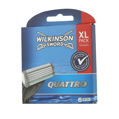 Wilkinson Quattro Klingen (6 Stück)