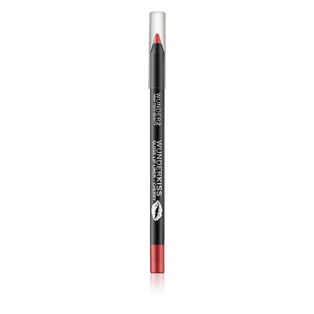Wunder2 Wunderkiss Gloss Lip Liner Cherry (1