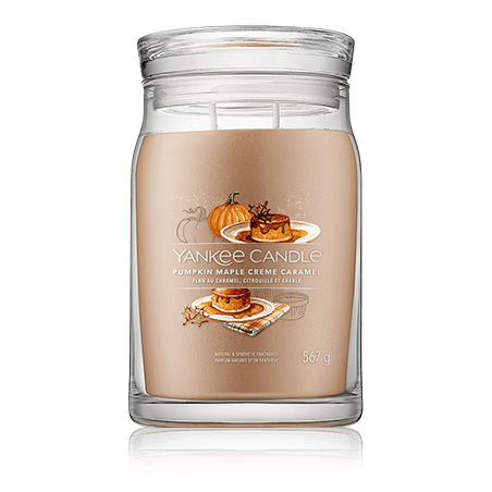 Yankee Candle Signature Pumpkin Maple Crème Caramel (567 g)