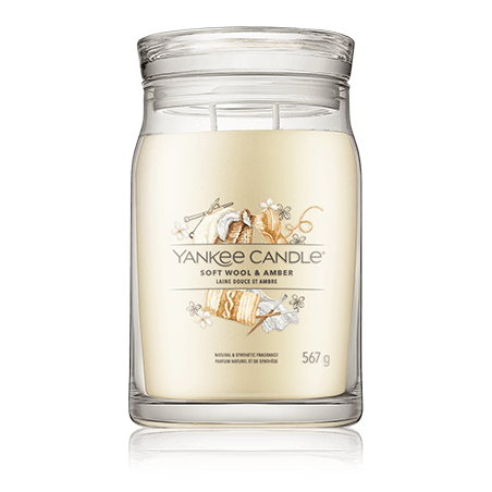 Yankee Candle Signature Soft Wool & Amber (567 g)