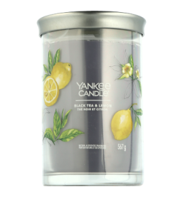 Yankee Candle Signature Tumbler Black Tea & Lemon (567 g)